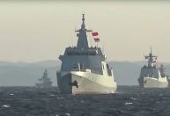 Navios de guerra da China e de Taiwan se movimentam em jogo de “gato e rato”