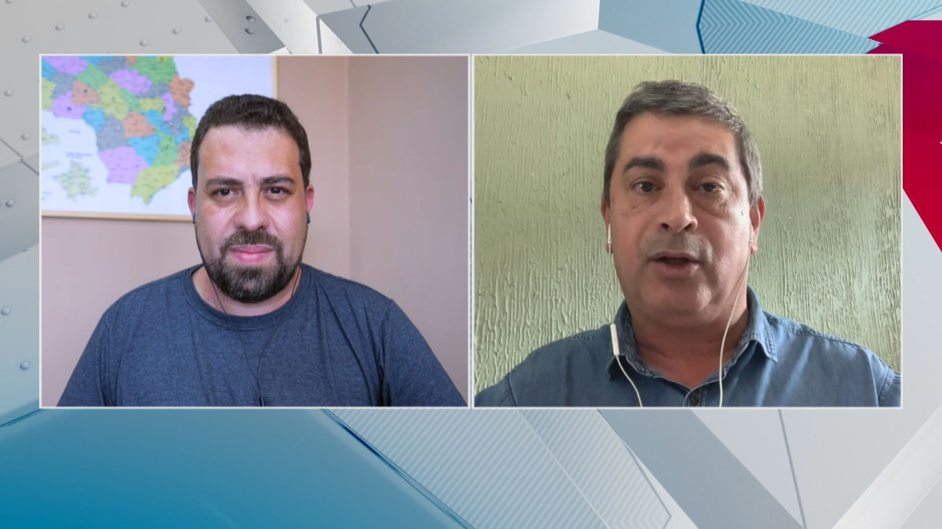 Debate - Boulos e Coronel Tadeu