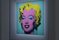 Quadro de Marilyn Monroe, do artista pop Andy Warhol, é leiloado por US$ 195 milhões