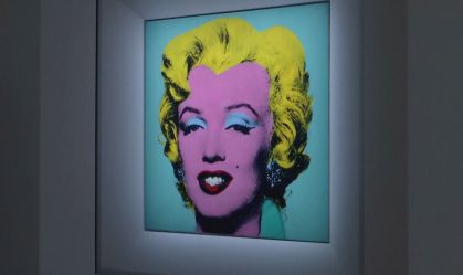 Quadro de Marilyn Monroe, do artista pop Andy Warhol, é leiloado por US$ 195 milhões
