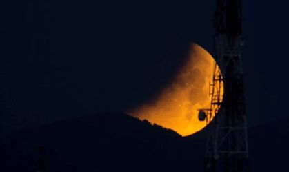 Eclipse Lua Macedônia do Norte