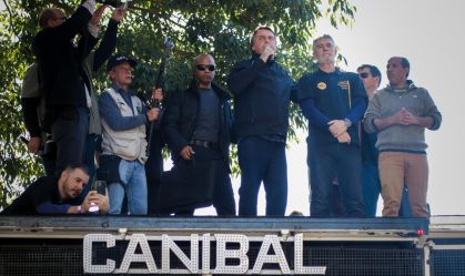Marcha para Jesus com o presidente Jair Bolsonaro, em Curitiba