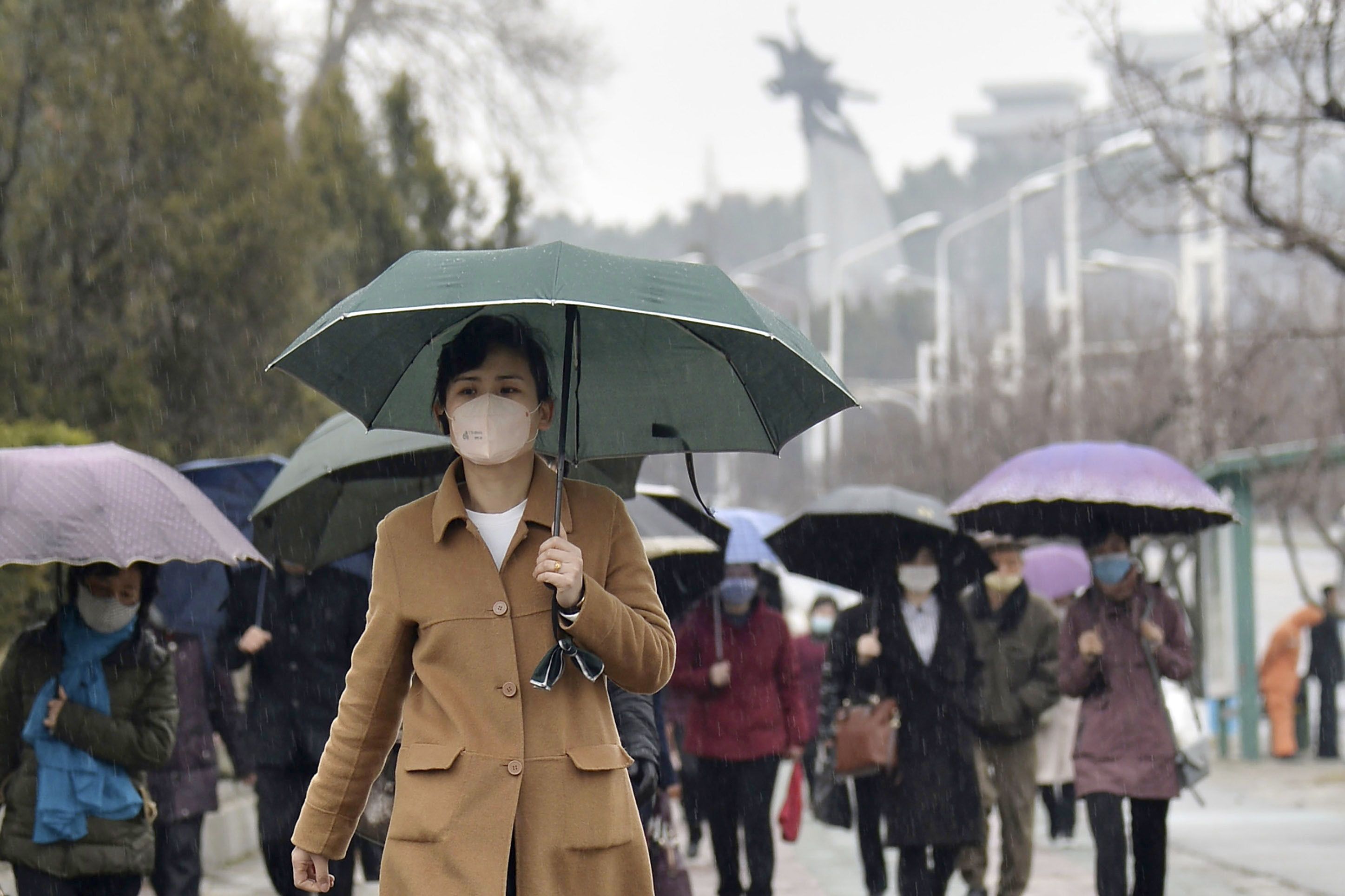 Scene in Pyongyang