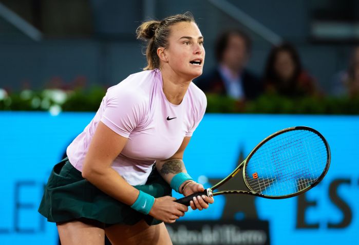 A bielorrussa Sabalenka chegou às semifinais em Wimbledon no ano passado. / Robert Prange/Getty Images