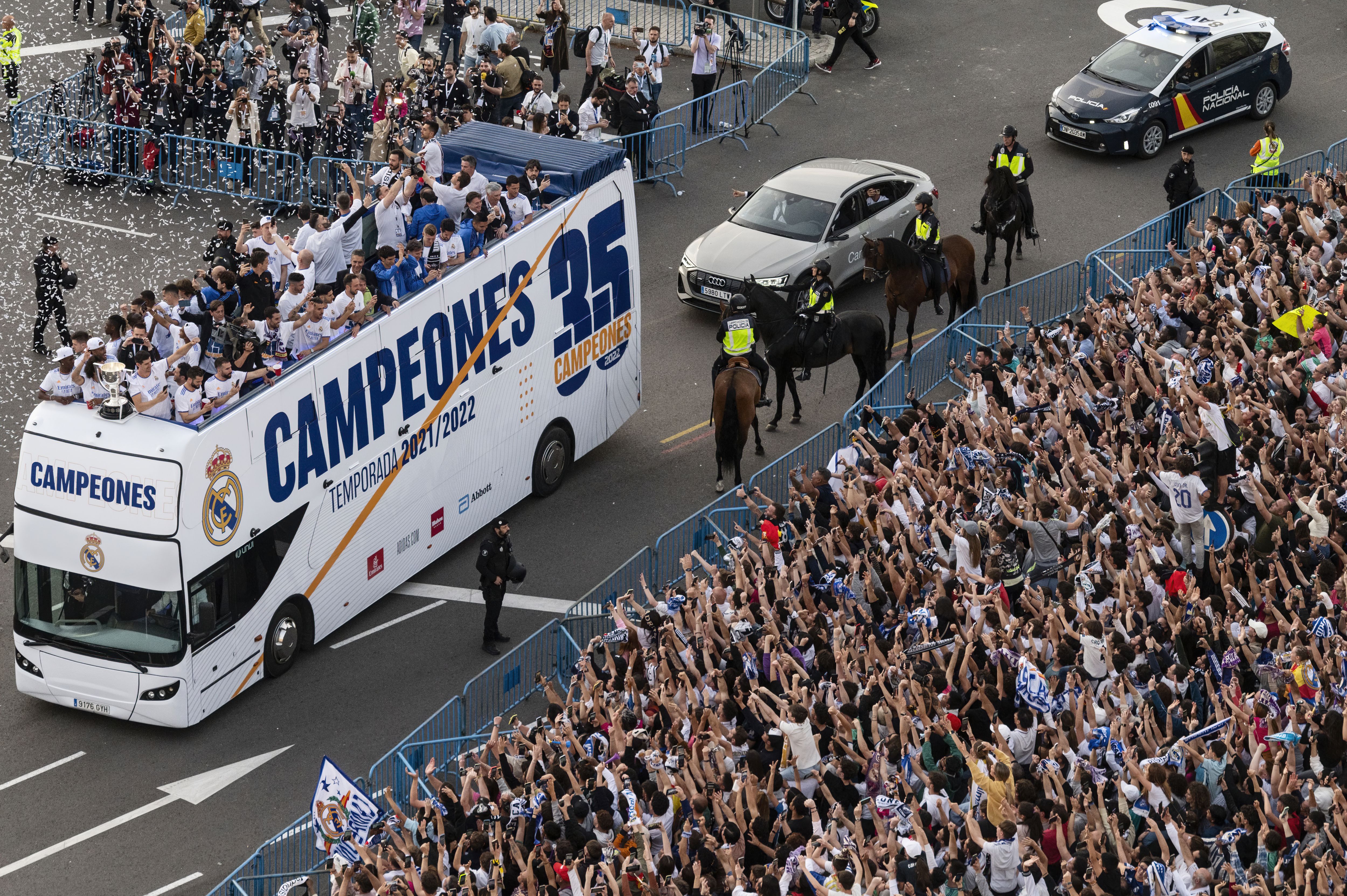 Atual campeão espanhol, Real Madrid venceu quatro edições da Champions desde 2010 / Miguel Candela/SOPA Images/LightRocket via Getty Images