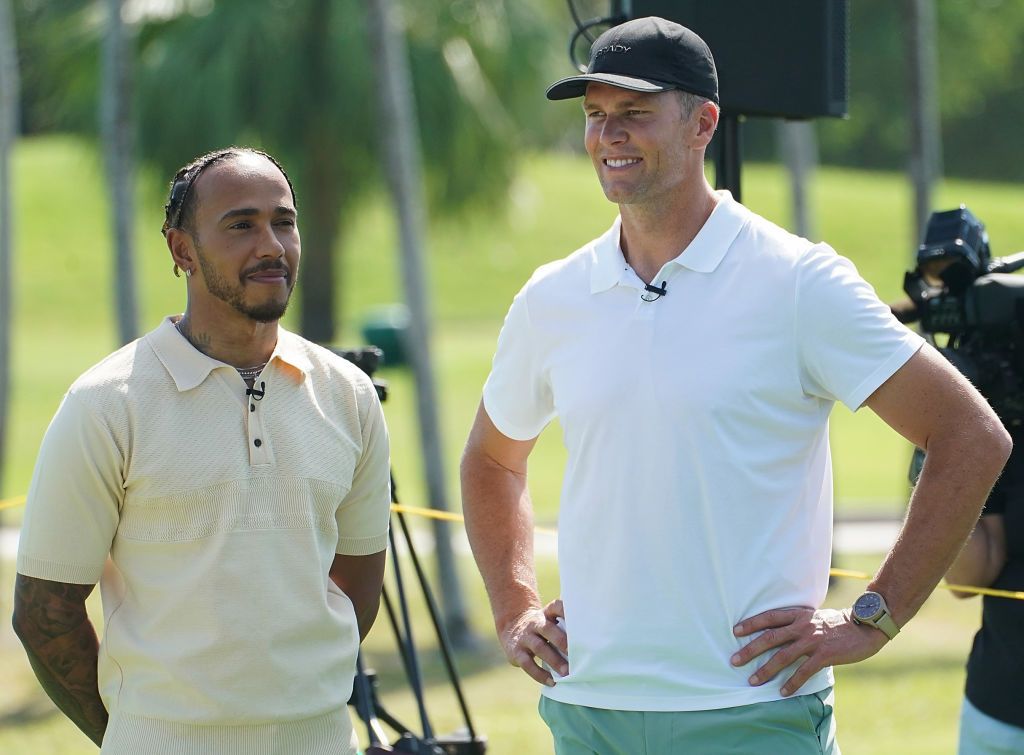 Hamilton e Brady são heptacampeões em suas respectivas modalidades / dpa/picture alliance via Getty I