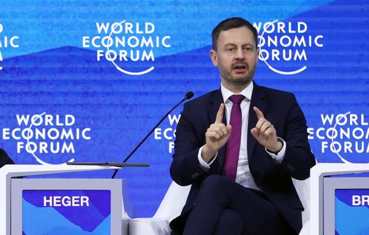 Eduard Heger, ex-primeiro-ministro da Eslováquia / Anadolu Agency via Getty Images