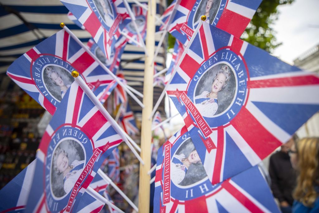 Preparations for the Queen Elizabeth II's Platinum Jubilee