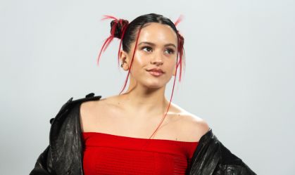 Rosalia Presents In Madrid Her Album 'motomami'.