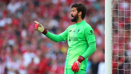 Alisson, goleiro do Liverpool