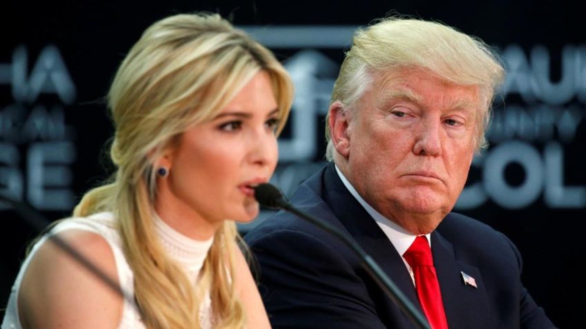 Ivanka e seu pai, Donald Trump / Reuters
