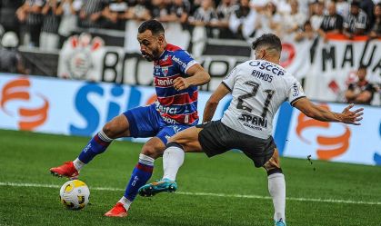 Corinthians venceu o Fortaleza por 1 a 0 em partida válida pelo Campeonato Brasileiro