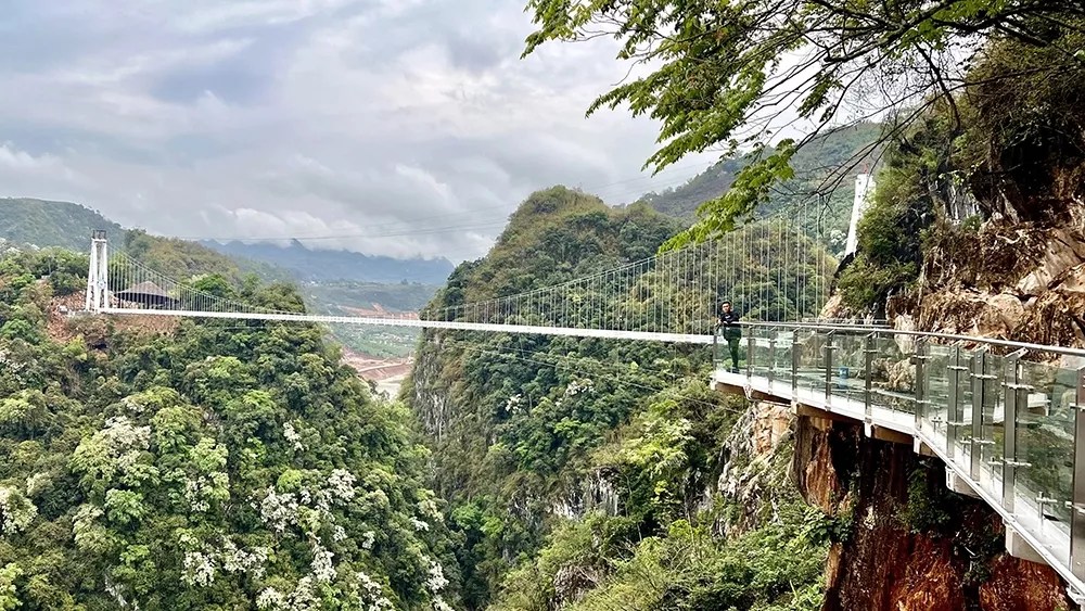 A ponte está localizada na província de Son La/ Divulgação