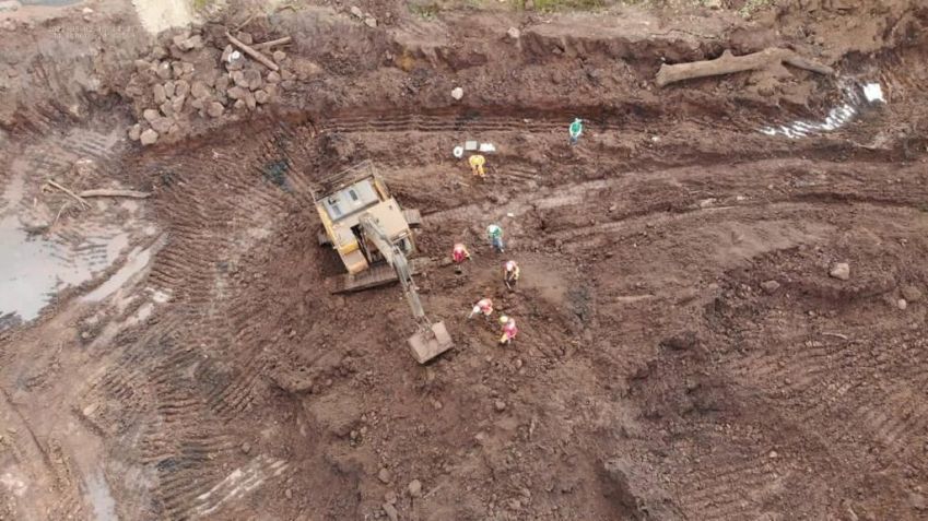 Área de buscas por desaparecidos em Brumadinho / ASSESSORIA DE COMUNICAÇÃO ORGANIZACIONAL - EMBM/5