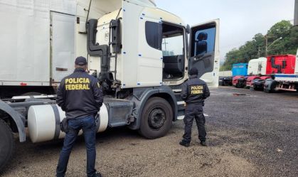 Polícia Federal apreende veículos ligados ao contrabando de cigarros do Paraguai