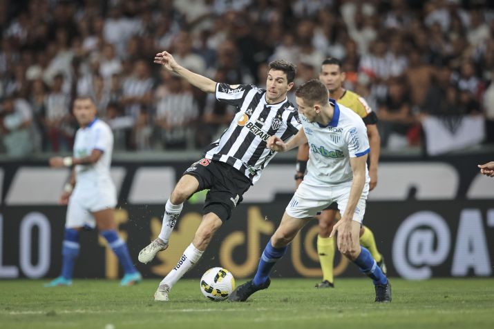 Mantendo grande volume ofensivo, o Atlético-MG conseguiu a virada / Foto: Pedro Souza/Clube Atlético Mineiro
