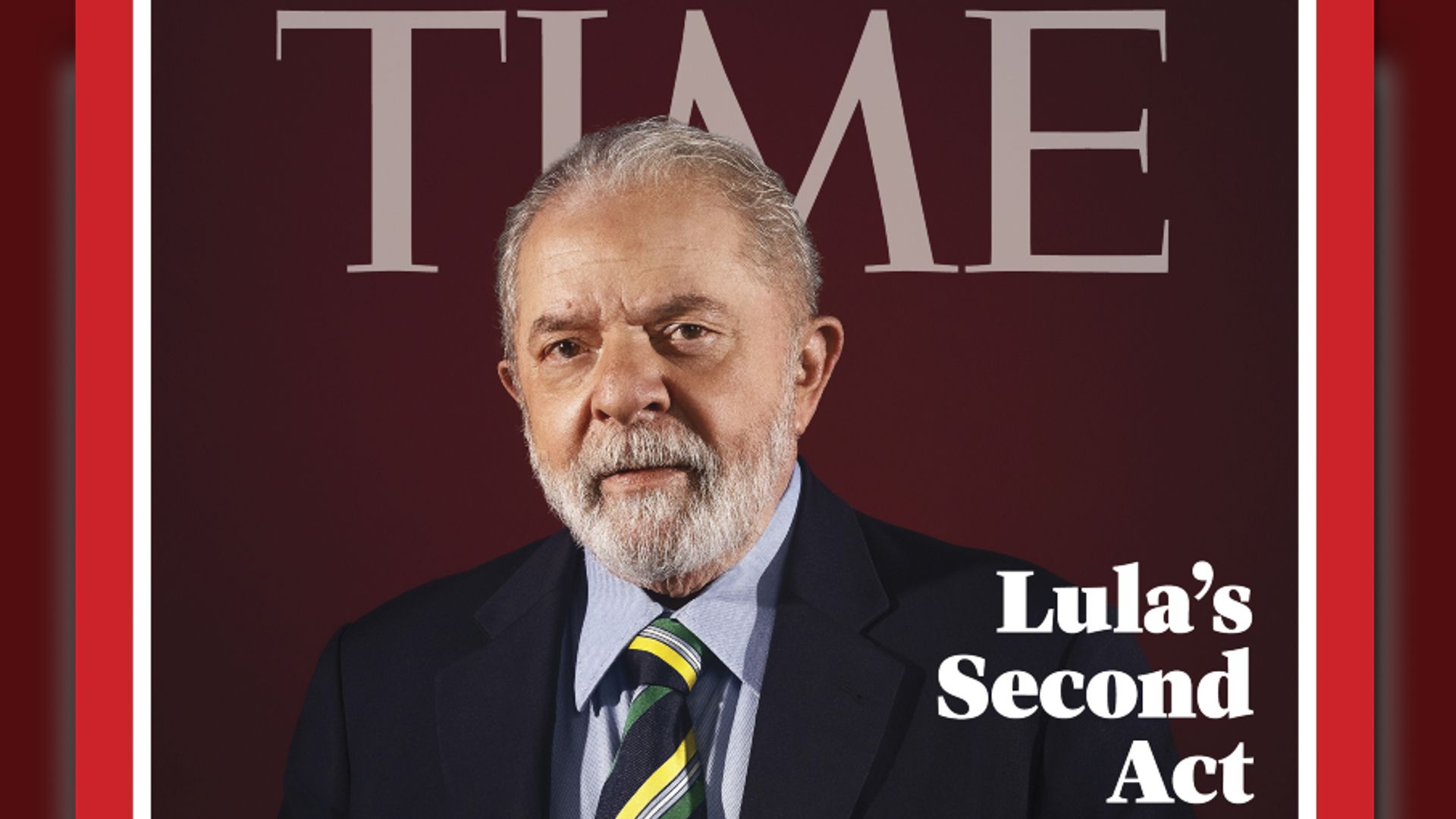 Capa da revista Time com o ex-presidente Lula (PT)