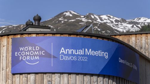 Fórum Econômico Mundial, em Davos, na Suíça, acontece de 22 a 26 de maio