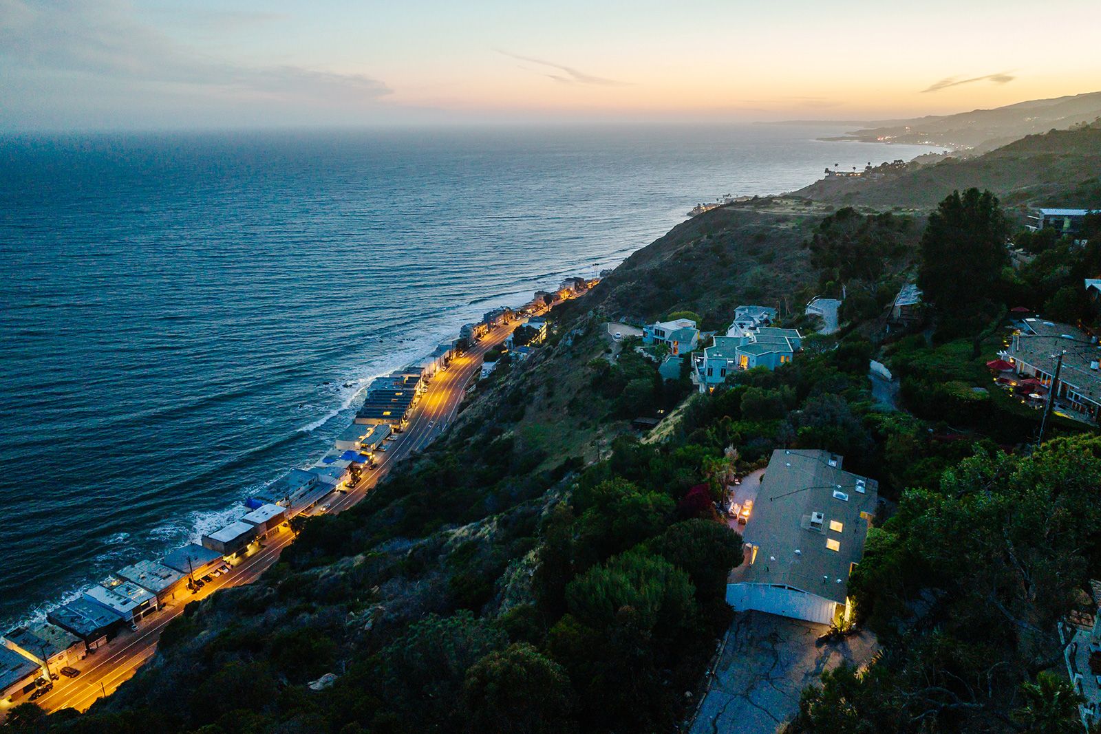 Emma Stone’s home in Malibu, CA.