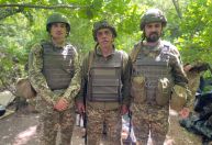Famílias servem juntas no exército ucraniano durante invasão russa