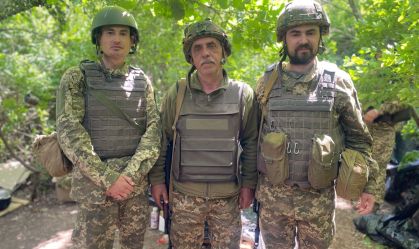 Famílias servem juntas no exército ucraniano durante invasão russa