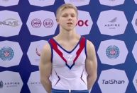 Ivan Kuliak: Ginasta russo é banido após usar símbolo pró-guerra em pódio