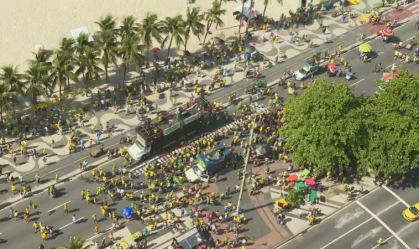 Prefeitura do Rio montará palanque para Bolsonaro discursar no 7 de Setembro