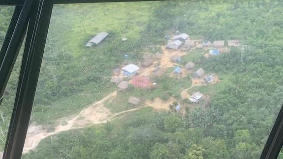 Vista aérea da Terra Indígena Apyterewa / Polícia Federal