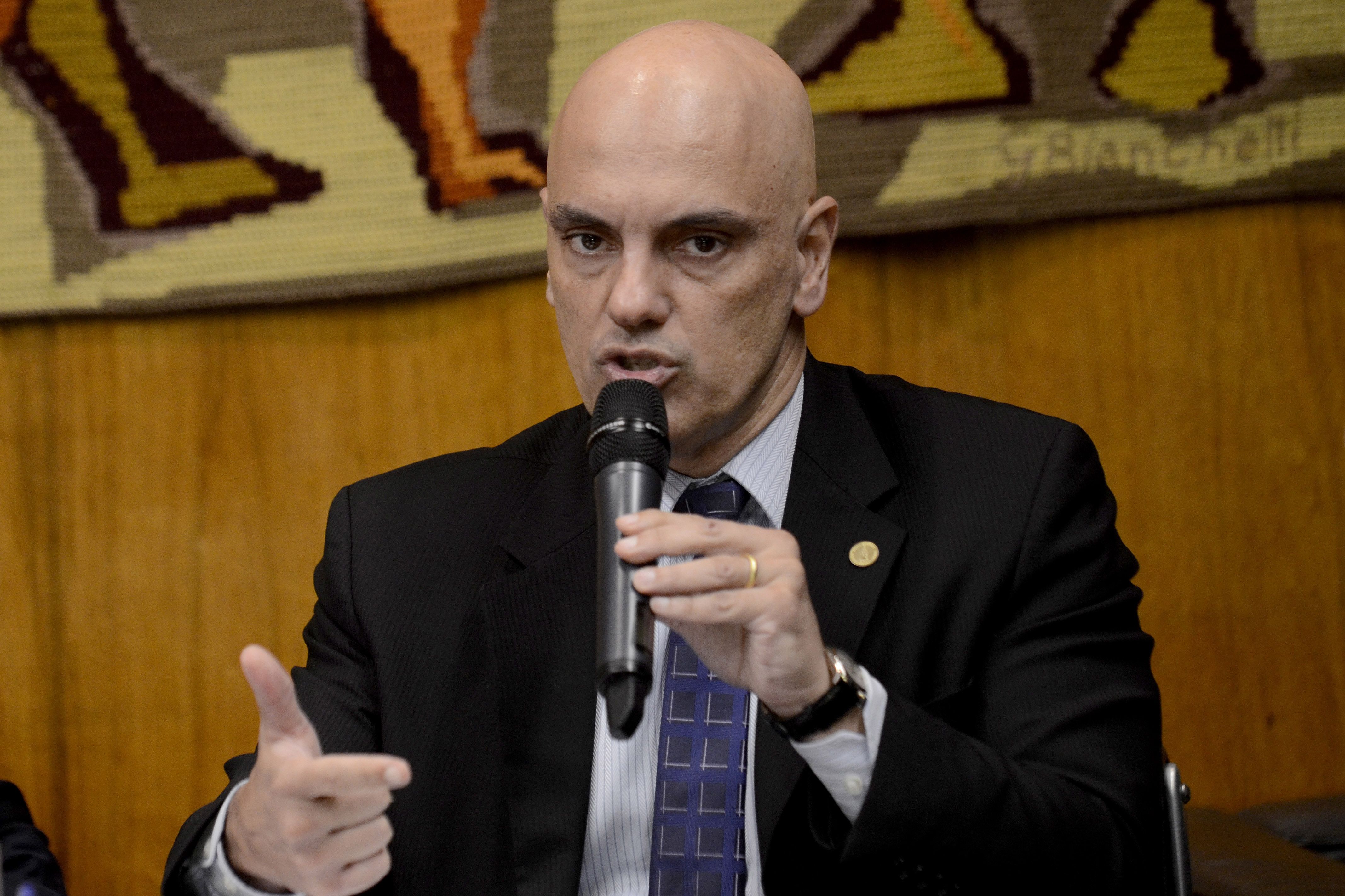 Ministro Alexandre de Moraes, do Superior Tribunal Federal (STF) e do Tribunal Superior Eleitoral (TSE)