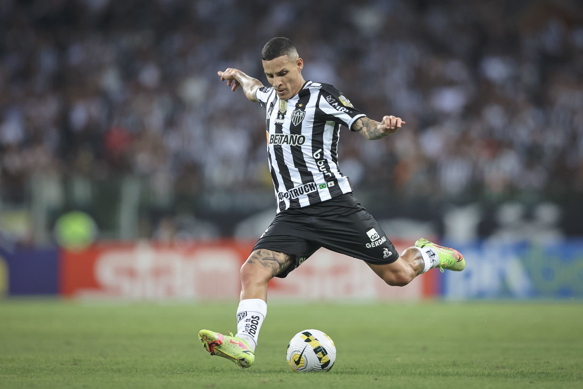 Guilherme Arana, lateral esquerdo do Atlético Mineiro