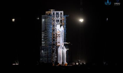 China lança terceira missão tripulada para nova estação espacial