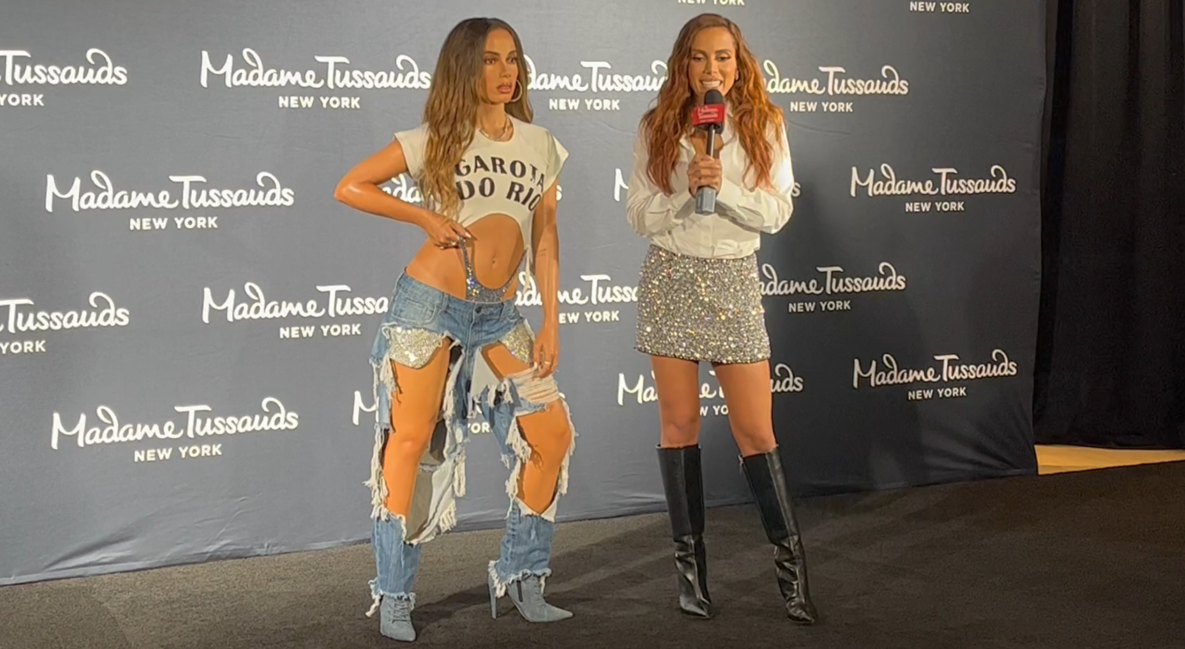 ANITTA INAUGURA MADAME TUSSAUDS