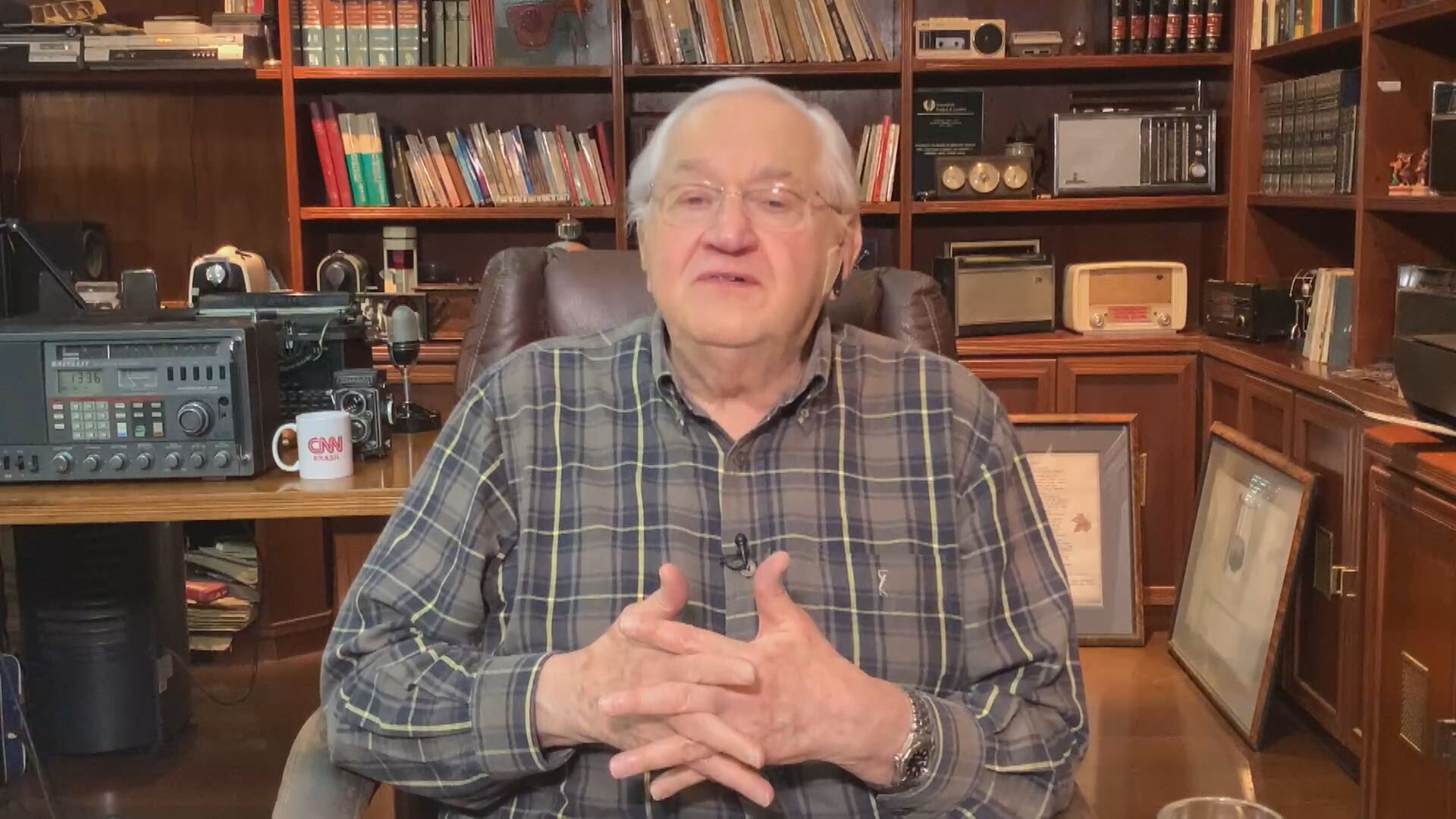 Boris Casoy no quadro Liberdade de Opinião