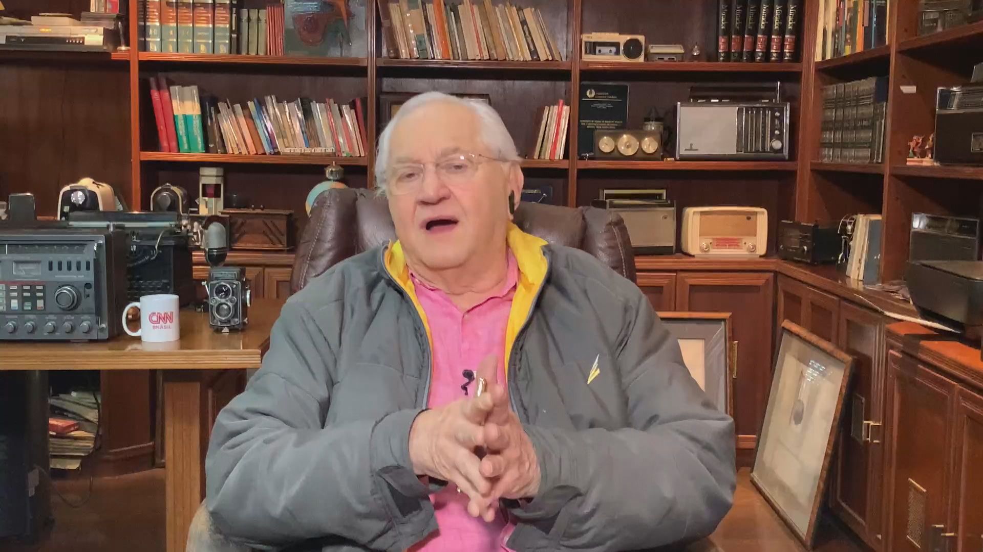 Boris Casoy no quadro Liberdade de Opinião