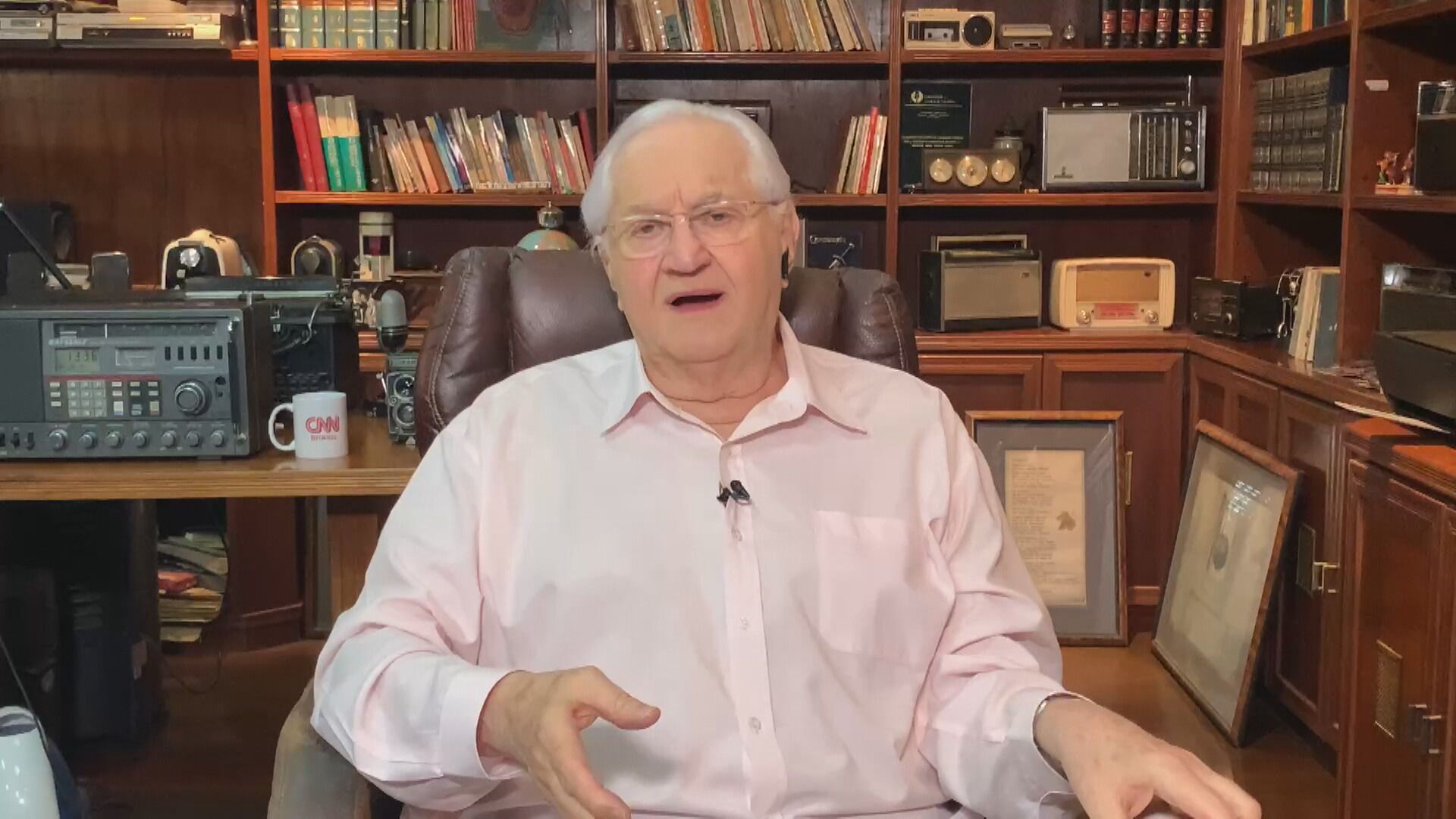 Boris Casoy no quadro Liberdade de Opinião