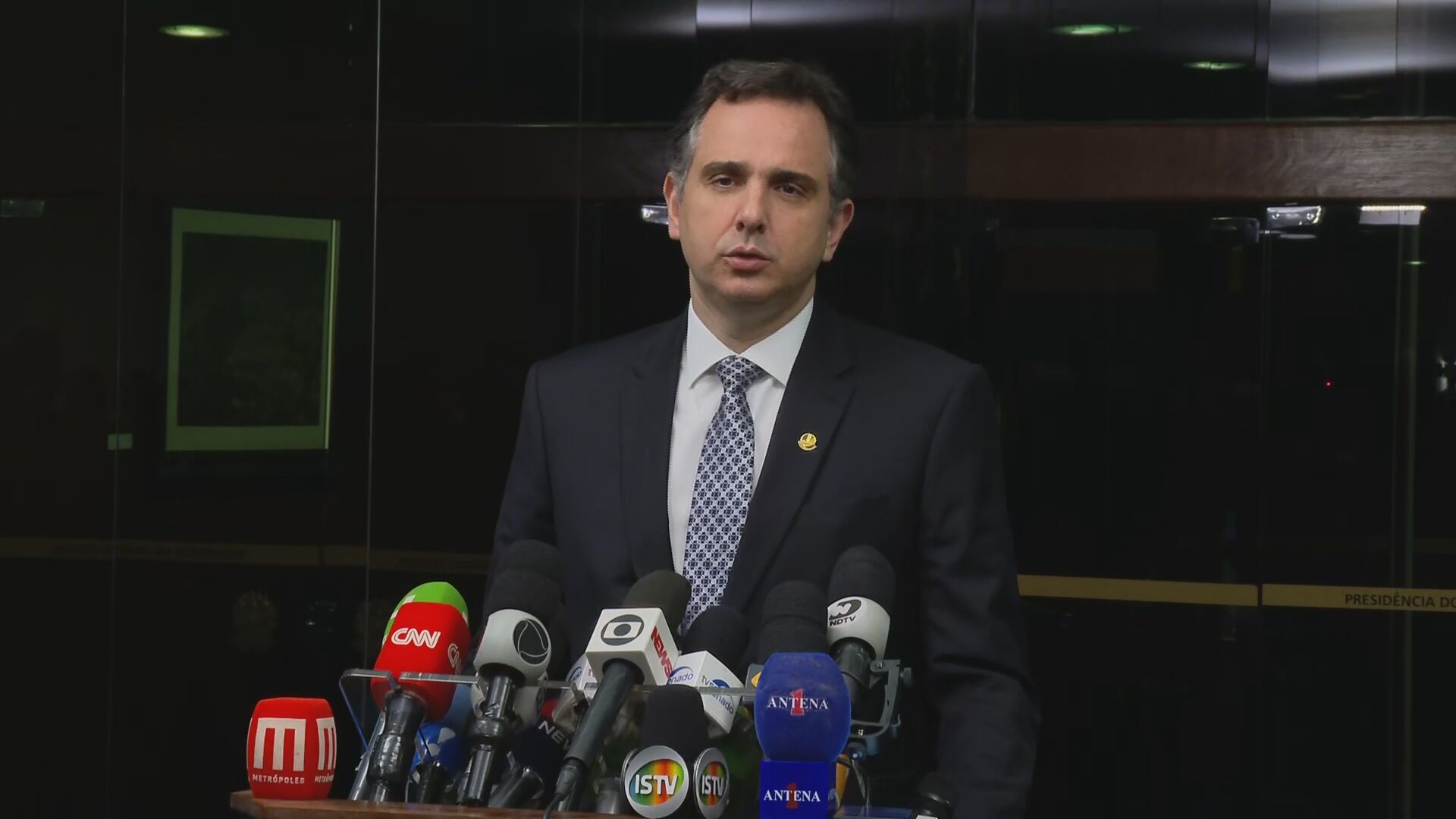 Presidente do Senado, Rodrigo Pacheco (PSD-MG)