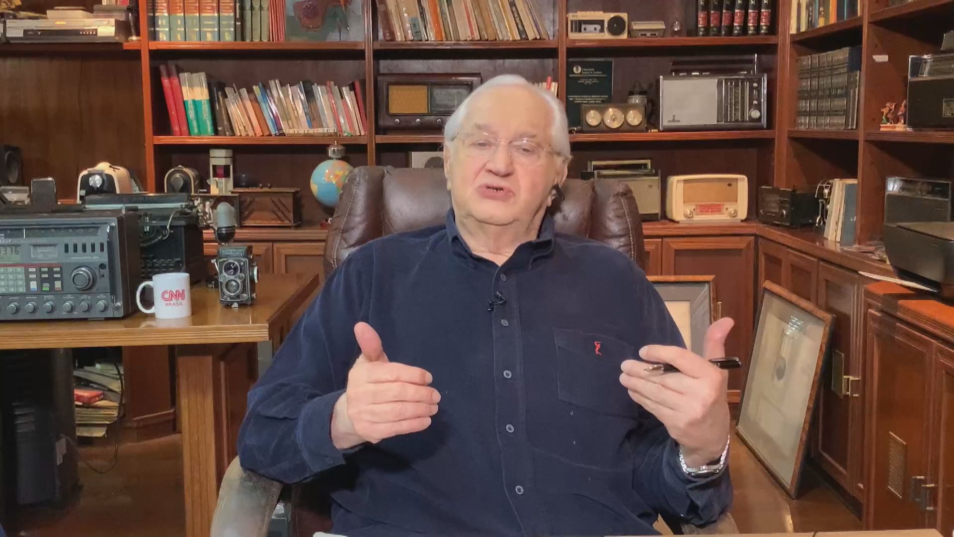 Boris Casoy no quadro Liberdade de Opinião