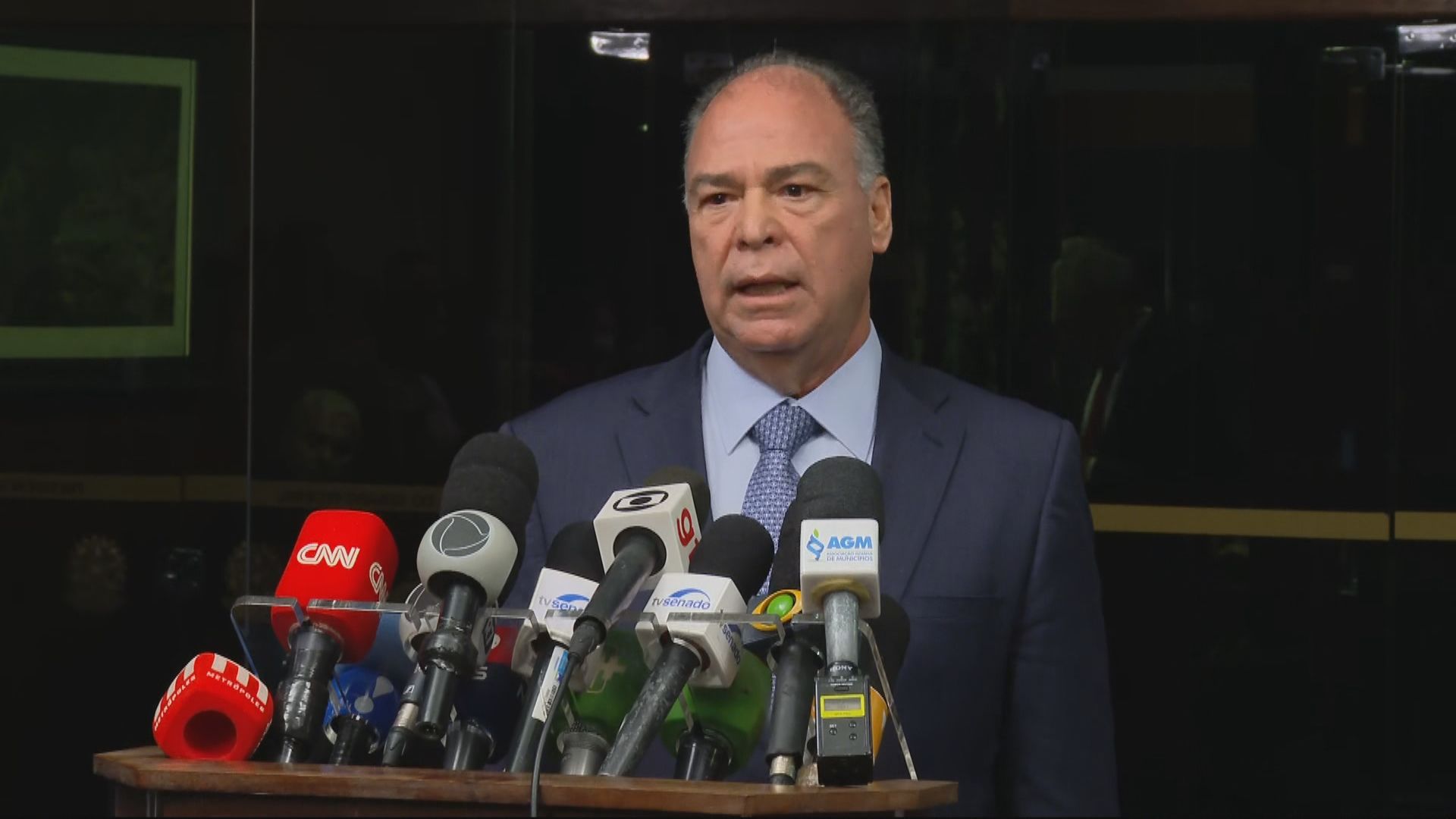 Senador Fernando Bezerra (MDB-PE), relator do projeto que limita o ICMS
