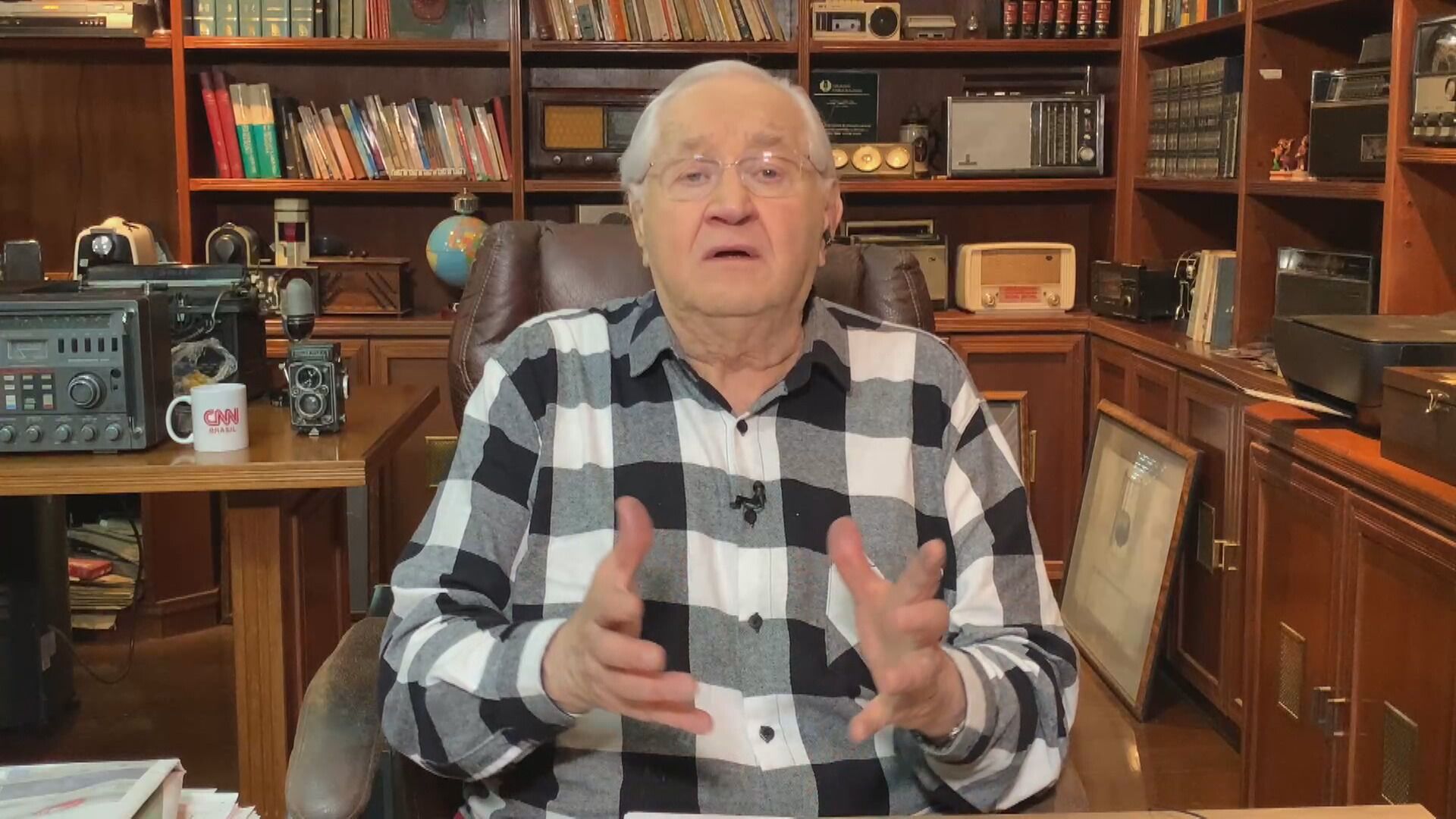 Boris Casoy no quadro Liberdade de Opinião