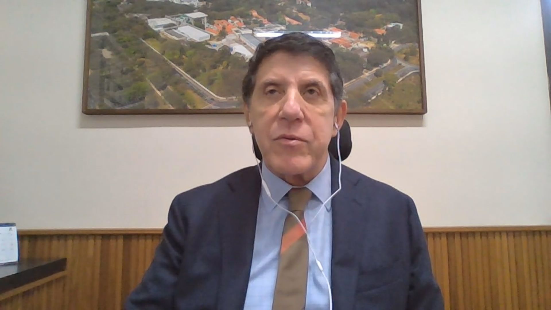 David Uip, secretário de Ciência, Pesquisa e Desenvolvimento em saúde de São Paulo