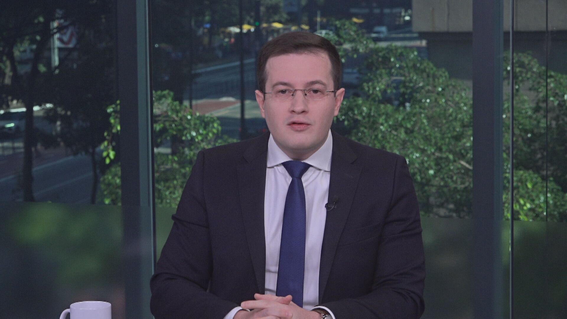 Ricardo Baronovsky no quadro Liberdade de Opinião