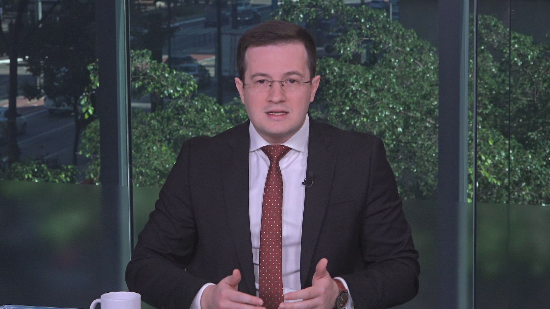 Ricardo Baronovsky no quadro Liberdade de Opinião