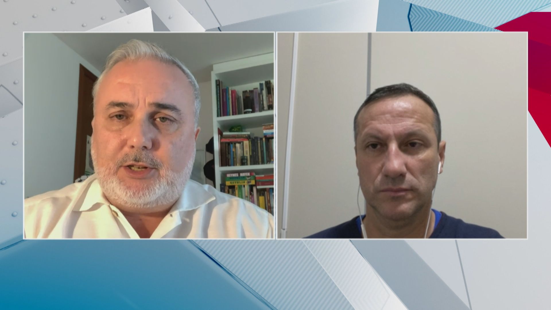Os senadores Jean Paul Prates (PT-RN) e Ubiratan Sanderson (PL-RS) participam do Denate CNN desta sexta-feira (17)