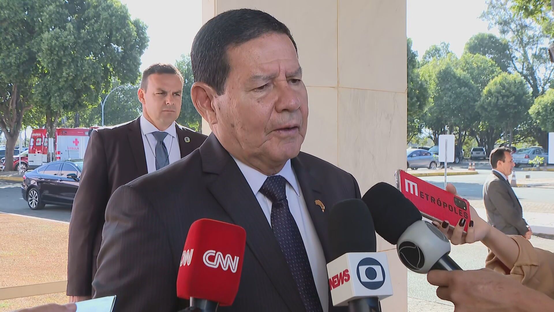 Vice-presidente Hamilton Mourão