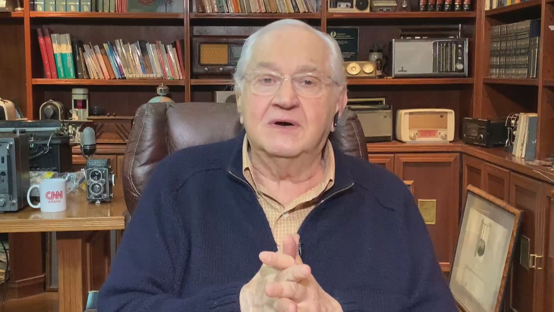 Boris Casoy no quadro Liberdade de Opinião