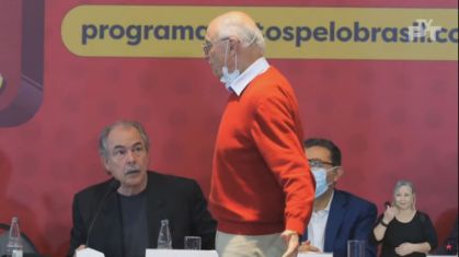 Suplicy interrompe reunião de chapa Lula-Alckmin e diz que não foi convidado