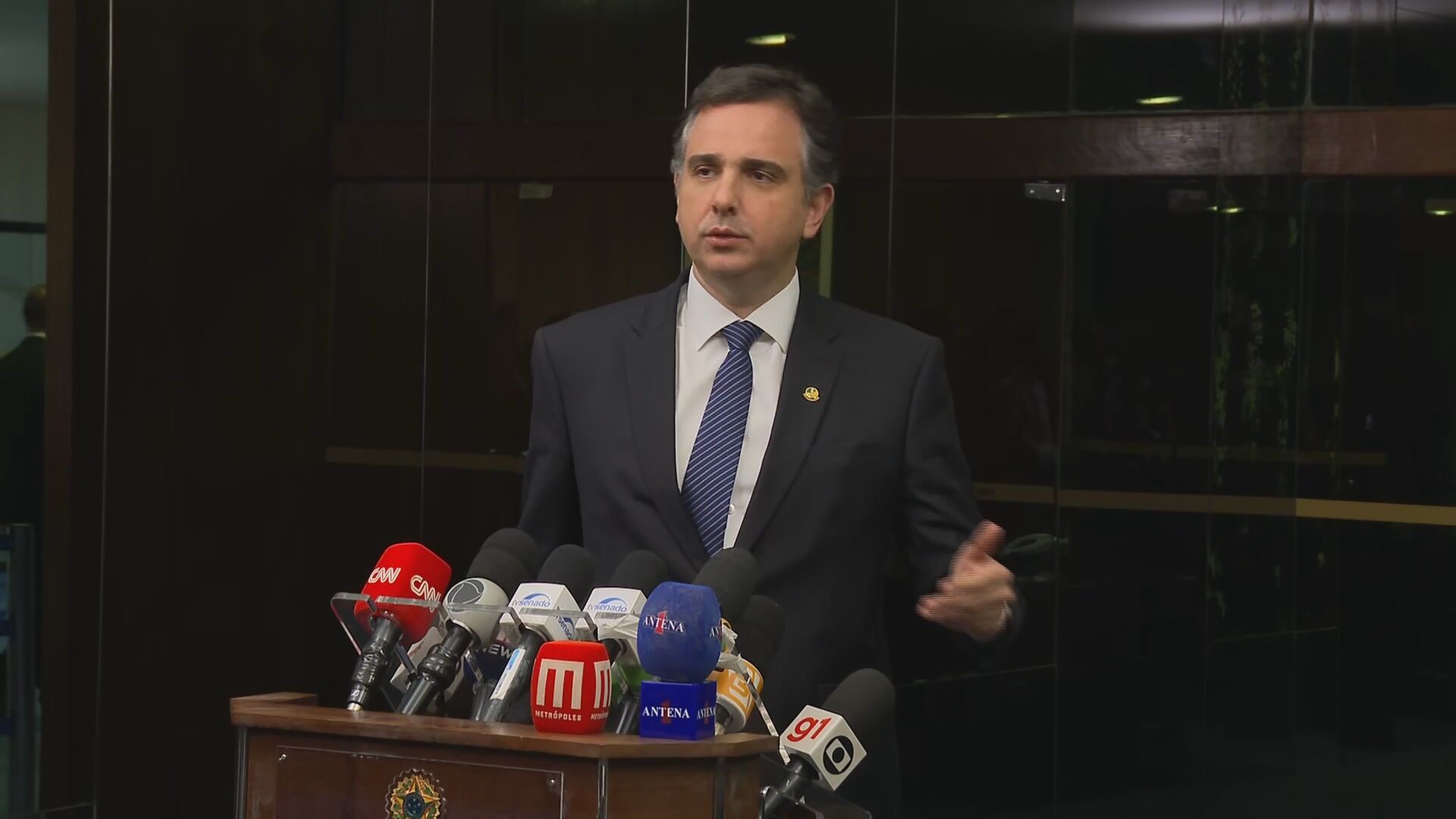 Presidente do Senado, Rodrigo Pacheco (PSD-MG)