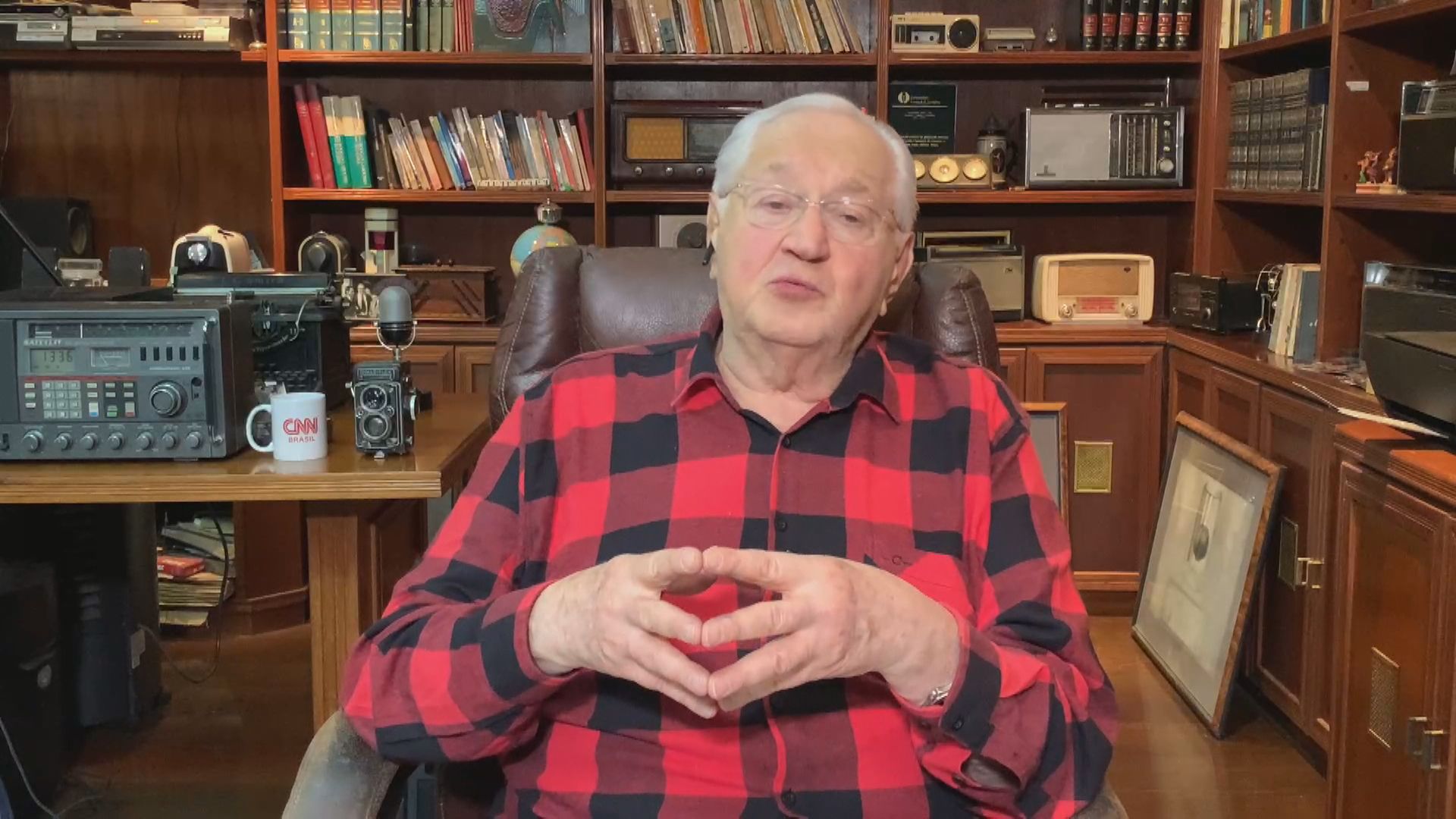 Boris Casoy no quadro Liberdade de Opinião