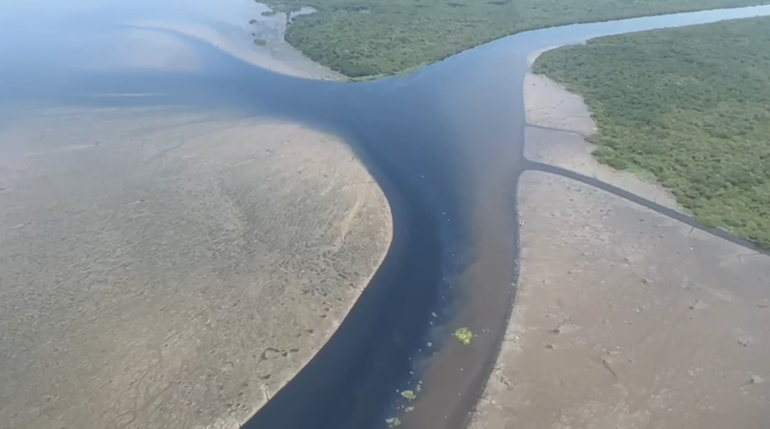 Imagem aérea da Baía de Guanabara / Arquivo pessoal/Mário Moscatelli