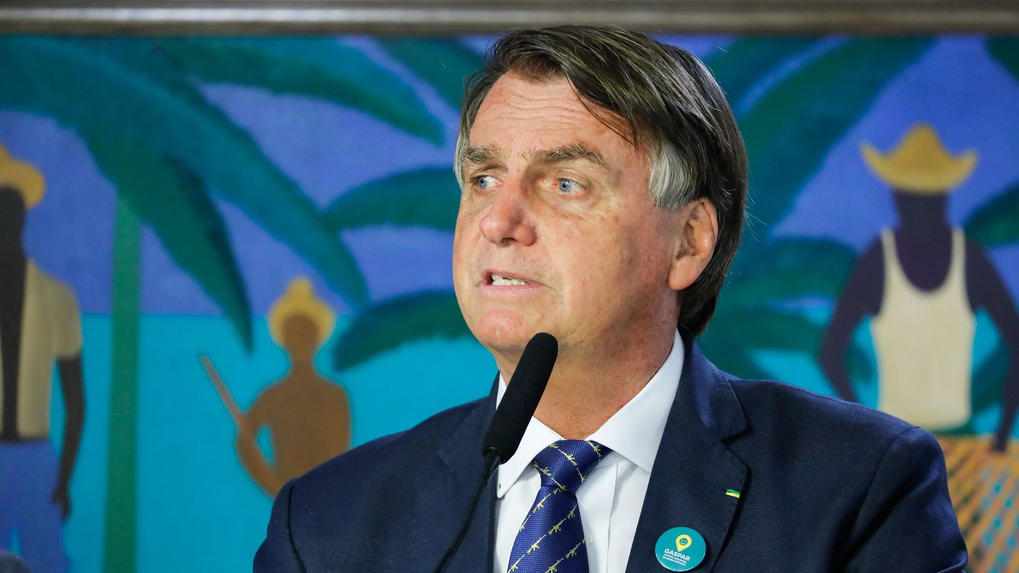 O presidente Jair Bolsonaro